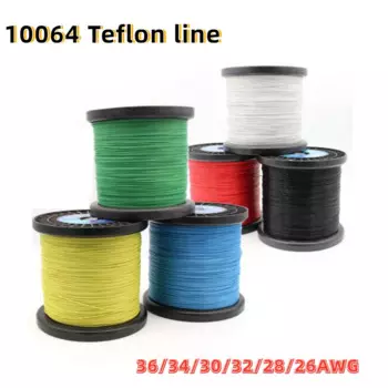 Тефлоновый провод UL10064, 1000 м, 36/34/30/32/28/26awg, 1 шт.