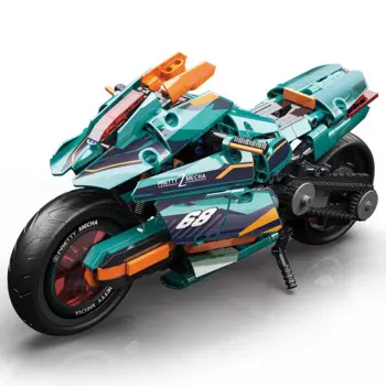 Технический конструктор Moc Cyber 2077, игрушечный автомобиль, мотоцикл Mecha, суперспортивный автомобиль, модель-конструктор, коллекция игрушек для мальчиков, подарок