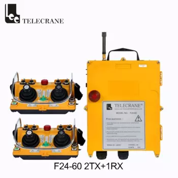 Telecrane F24-60, башенный кран, бетононасос, промышленный радиоприемник, пульт дистанционного управления, 2 передатчика и 1 приемник