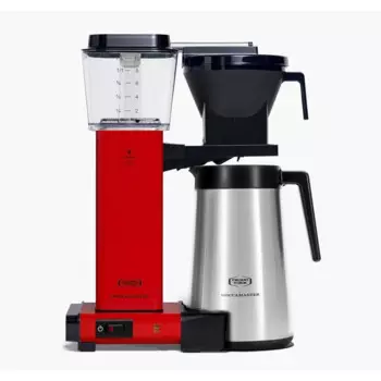 Термографин Moccamaster 79319 KBGT, Кофеварка на 10 чашек, 40 унций, красный, л