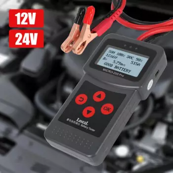 Тестер емкости аккумуляторов Micro200Pro, автомобильные аксессуары, 12 В, механический