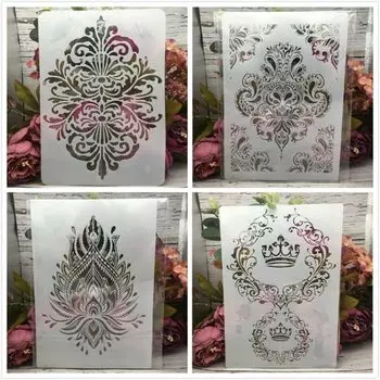 TIAMECH Трафареты для рисования 4 шт.