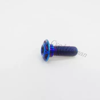 Tитановые болты CyclingMan M8x20 25 30 35 мм Torx T40