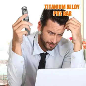 Титановый пружинный конструктор Многофункциональный ломот для путешествий на открытом воздухе приключений на каждый день