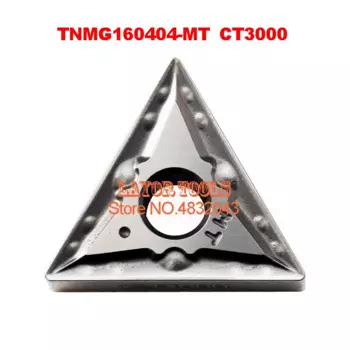 TNMG160404-MT CT3000, 10 шт токарный станок с ЧПУ, специальное лезвие, подходит для обработки внешнего круга, внутреннего отверстия