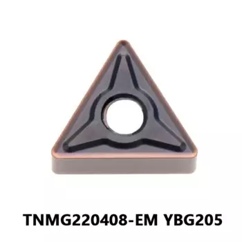 TNMG TNMG220408 TNMG220408-EM YBG205 твердосплавные вставки токарный станок с ЧПУ токарные лезвия для нержавеющей внешний инструмент резак износостойкость
