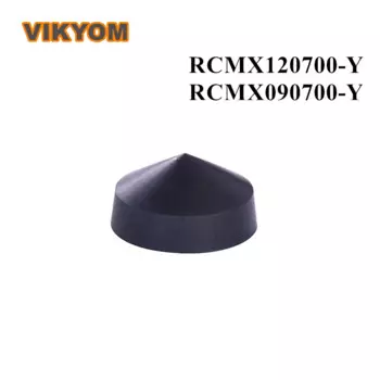 Токарные инструменты PCBN, твердый токарный инструмент с ЧПУ, RCMX120700-Y CBN, черные вставки для обработки закалочной стали с ЧПУ