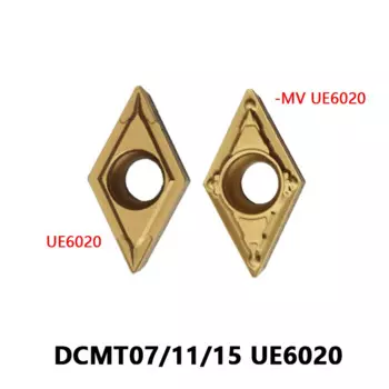 Токарный инструмент DCMT11T304 DCMT070204 MV UE6020, токарный инструмент DCMT 070204 070208 11T302 11T304 11T308 для стальных деталей ЧПУ