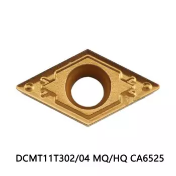 Токарный станок с ЧПУ DCMT DCMT11T302HQ карбидная вставка DCMT11T304HQ DCMT11T304 DCMT11T302 11T304 HQ MQ CA6525 оригинальный токарный инструмент