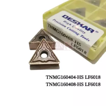 Токарный станок TNMG120404 TNMG120408 MQ MS HS JMS LF6018, твердосплавная вставка, оригинальный Настольный Токарный станок с ЧПУ, режущий инструмент для металла, нержавеющая сталь, 20 шт.
