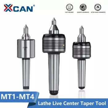 Токарный станок XCAN, вращающийся центр под напряжением, MT1, MT2, MT3, MT4, с тройным подшипником, с ЧПУ