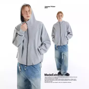 Толстовка на молнии для мужчин и женщин, Y2k