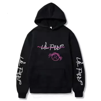 Толстовки Lil Peep love lil. Мужские толстовки Peep, пуловер с капюшоном, свитера, мужские/женские толстовки cry baby, Мужская толстовка, уличная одежда