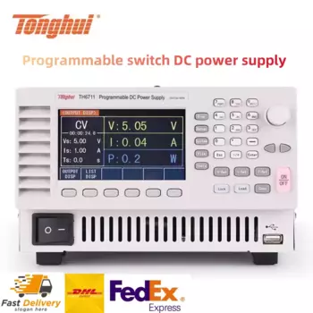 Tonghui TH6711 программируемый источник питания постоянного тока с переключателем режима TH6712 TH6713 TH6721 TH6722 TH6723