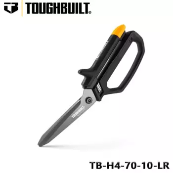 TOUGHBUILT TB-H4-70-10-LR Ножницы с открытой ручкой Инструмент Ножницы Ножницы с микро-зубцами Пружинные ножницы Ручные инструменты