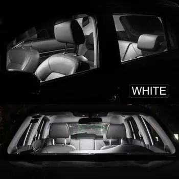 TPKE 12 шт. Canbus Светодиодная лампа для освещения салона автомобиля Kit для Hyundai Tucson 2005 2006 2007 2008 2009, лампа для номерного знака
