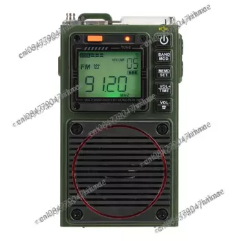TR111 Радио FM Портативная радиостанция AM FM Мини-алюбительское радио Коротковолновое аварийное любительское радио Многодиапазонный SW VHF WB Будильник