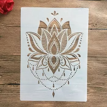 Трафарет для рисования PenhuaMoban Мандала 29*21 см