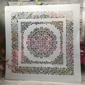 Трафарет Мандала TIAMECH 30*30 см