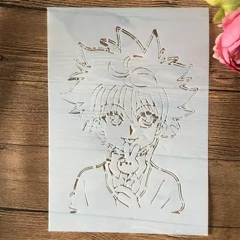 Трафареты для рисования Hunter X Hunter Killua