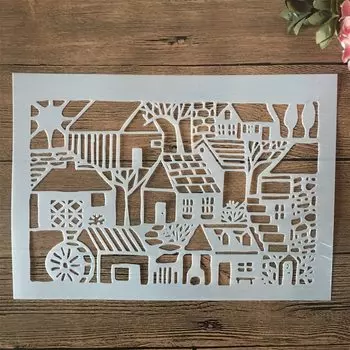 Трафареты для рисования "Метрополис"