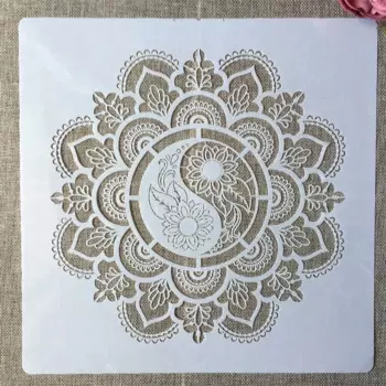 Трафареты Mandala 30x30 см