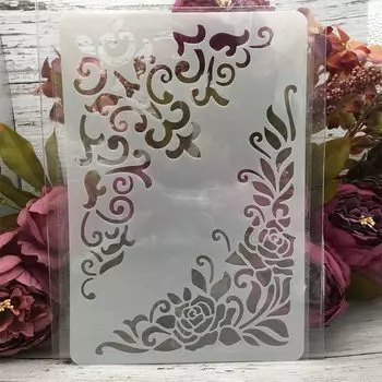 Трафареты TIAMECH Flower Stencil