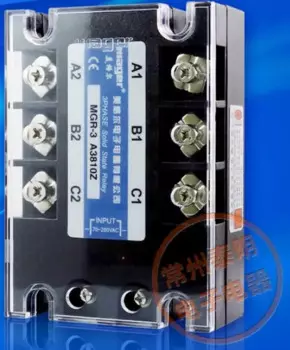 Трехфазное твердотельное реле AC, управляемое AC 380 ACC 10A MGSSR MGR-3 A3810Z mager