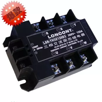 Трехфазное твердотельное реле переменного тока 35A/380V LSR-TH3Z35D3 DC Control AC Бесконтактное