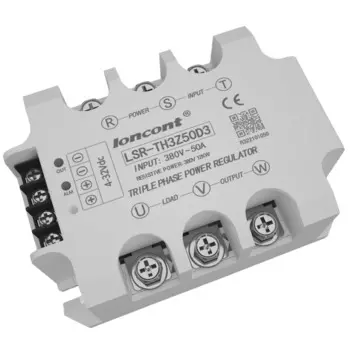 Трехфазное твердотельное реле переменного тока 50 а/380 В LSR-TH3Z50D3 DC control AC Бесконтактное