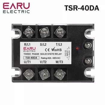 Твердотельное реле EARUELECTRIC TSR-10DA/25DA/40DA