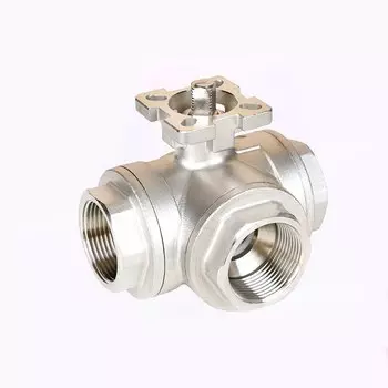 Трехходовой шаровой кран Acarps из нержавеющей стали DN8/DN10/DN15/DN20/DN25