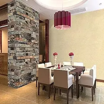 Трехмерные обои Q QIHANG, кирпичные обои, текстурированные кирпичи, голубой-0,53 М * 10 м = м2