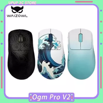 Трехрежимная беспроводная мышь Waizowl Ogm Pro V2 Paw3950, 8K, опрос, игровая мышь, легкие мыши, персонализированные аксессуары для ПК