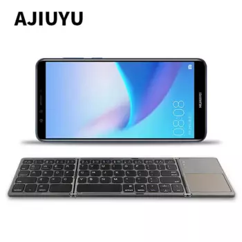 Трехслойная Беспроводная Bluetooth-клавиатура для Huawei P10 P9 P8 P7 P6 Honor mate 10 Mate10 8 9 P 7 6 5 Plus