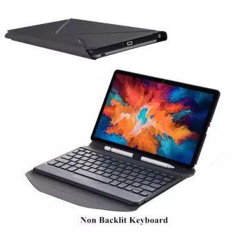 Треугольный кожаный чехол-подставка с Bluetooth клавиатурой для Lenovo Tab P11 Plus J607F J606F Pad Pro J706F J716F клавиатура с подсветкой