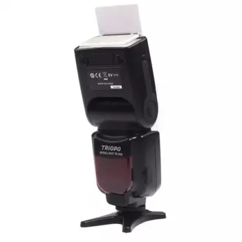 Triopo фотовспышка Speedlight Speedlite универсальная для камеры Fujifilm Olympus Nikon Canon 650D 550D 450D 1100D 60D 7D 5D