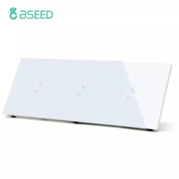 Сенсорный выключатель BSEED 1/2/3 клавиши стекло голубой 10А