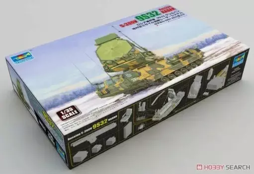 Trumpeter 1/35 09522, русский 9S32 S-300V, гриль, сковорода, ракетный радар для поверхностного воздуха, комплект пластиковой модели