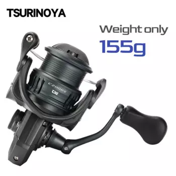 TSURINOYA ультра легкая 155 г приманка Finesse карбоновая спиннинговая рыболовная катушка FRERE C2000S 2500S 3000 м мелкая шпуля колесо для ловли окуня