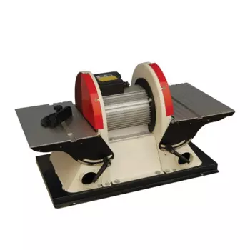 TTMC DS12A дисковая шлифовальная машина с двойным диском, шлифовальная машина для металла и дерева