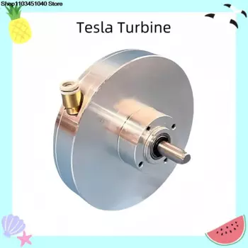 Турбинный газовый двигатель Тесла, паровой двигатель, высокоэффективный, высокоскоростной, безлопастной, Никола Тесла