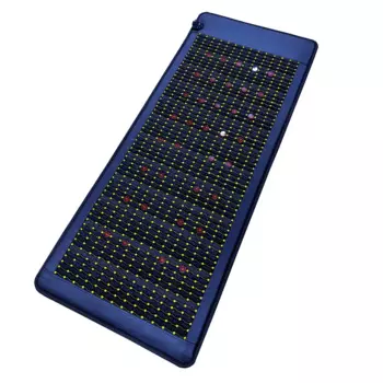 Турмалиновый массажер Photon PEMF инфракрасная Подушка, натуральные кристаллы, магнитное поле, подогрев, аметист, лечебный коврик