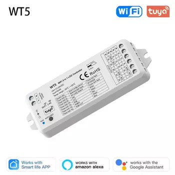 Tuya WT5 RGBCCT RGB-контроллер для светодиодной ленты