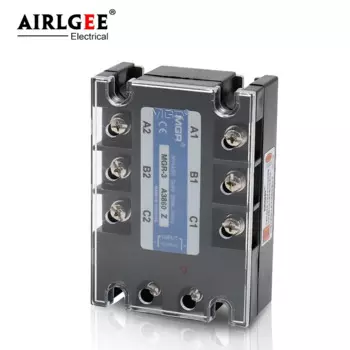 Твердотельное реле MGR-3 A3860Z TSR-60AA 60A 380VAC 70 ~ 280VAC AC-AC, трехфазное твердотельное реле