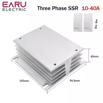 Earlelectric трехфазное твердотельное реле SSR