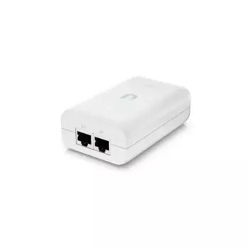 UBIQUITI U-POE-AT UniFi PoE + адаптер, PoE + адаптер питания, поставляет до 30 Вт PoE + адаптер, который может питать UniFi PoE + устройство