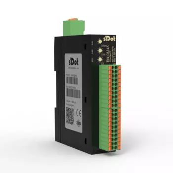 Удаленный модуль ввода-вывода IO Ethernet, цифровой модуль ввода-вывода EtherNet IP 8, цифровой вход 24 цифрового вывода DO NPN для PLC |