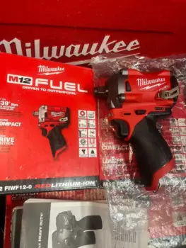 Ударный гайковерт Milwaukee 2555-20/ M12FIWF12-0 12 в Li-Ion 1/2 дюйма, только корпус неизолированного блока