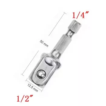 Удлинитель для дрели из хромованадиевой стали 1/4", 3/8", 1/2"